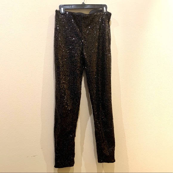 H&M Pants - H&M Black Sequin Leggings